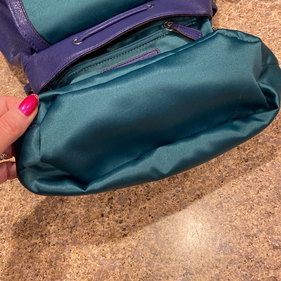 Coach F24385 French Blue Park Leather Backpack - Picture 11 of 17